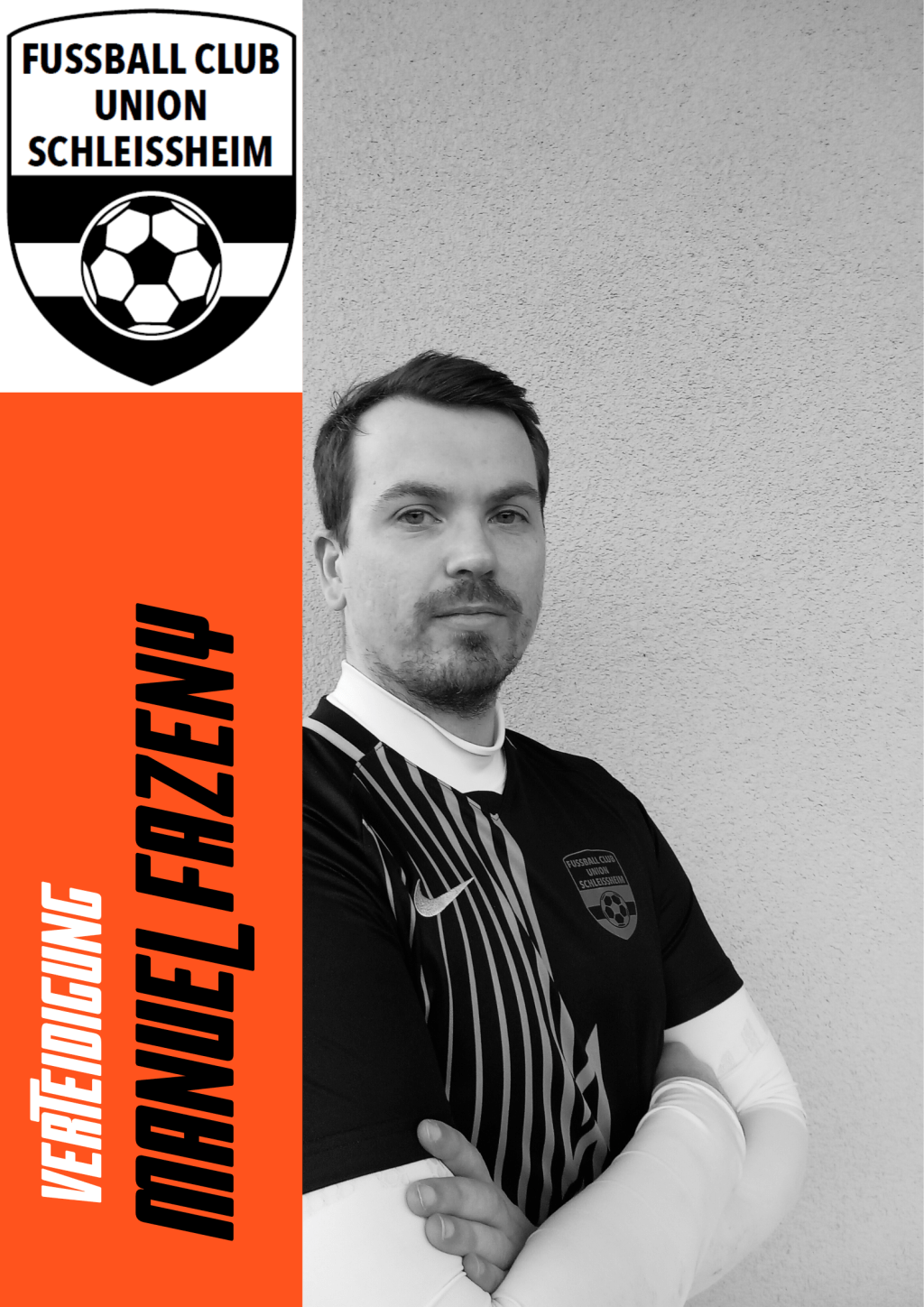 Ein neues Gesicht im Team: Manuel Fazeny schließt sich unserem Fußballverein an!