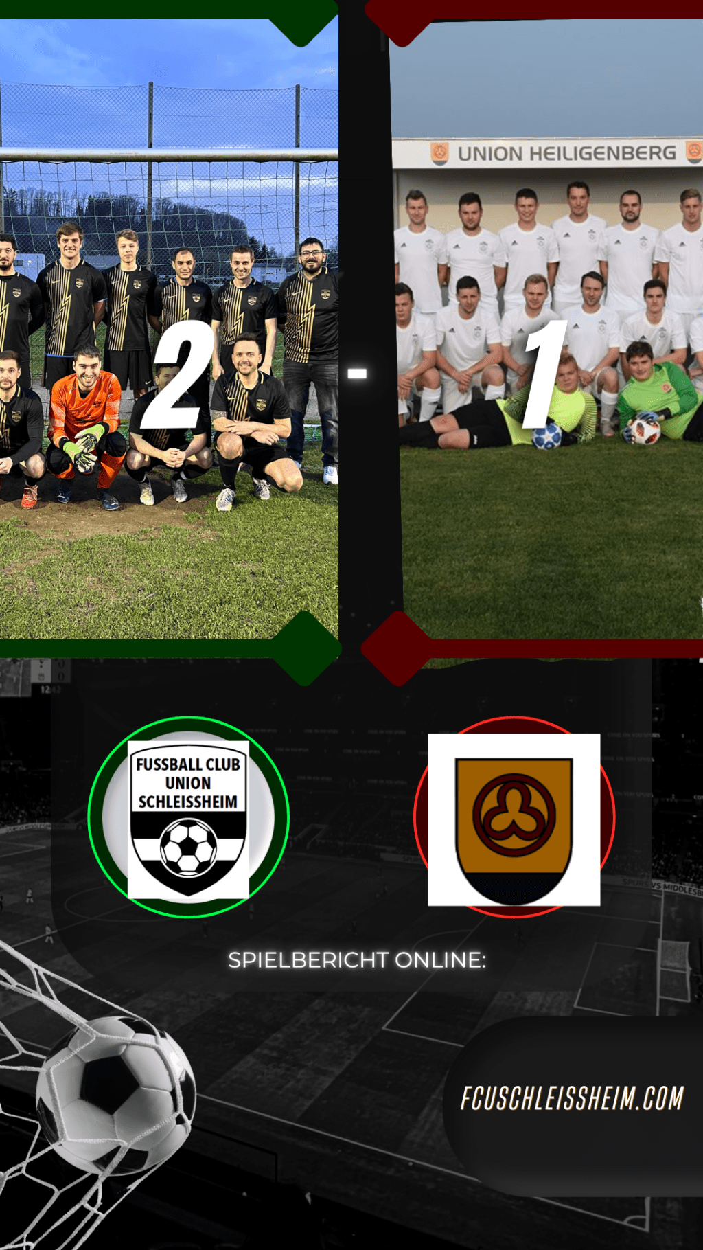 Spielbericht: FC Union Schleißheim gegen Union&nbsp;Heiligenberg