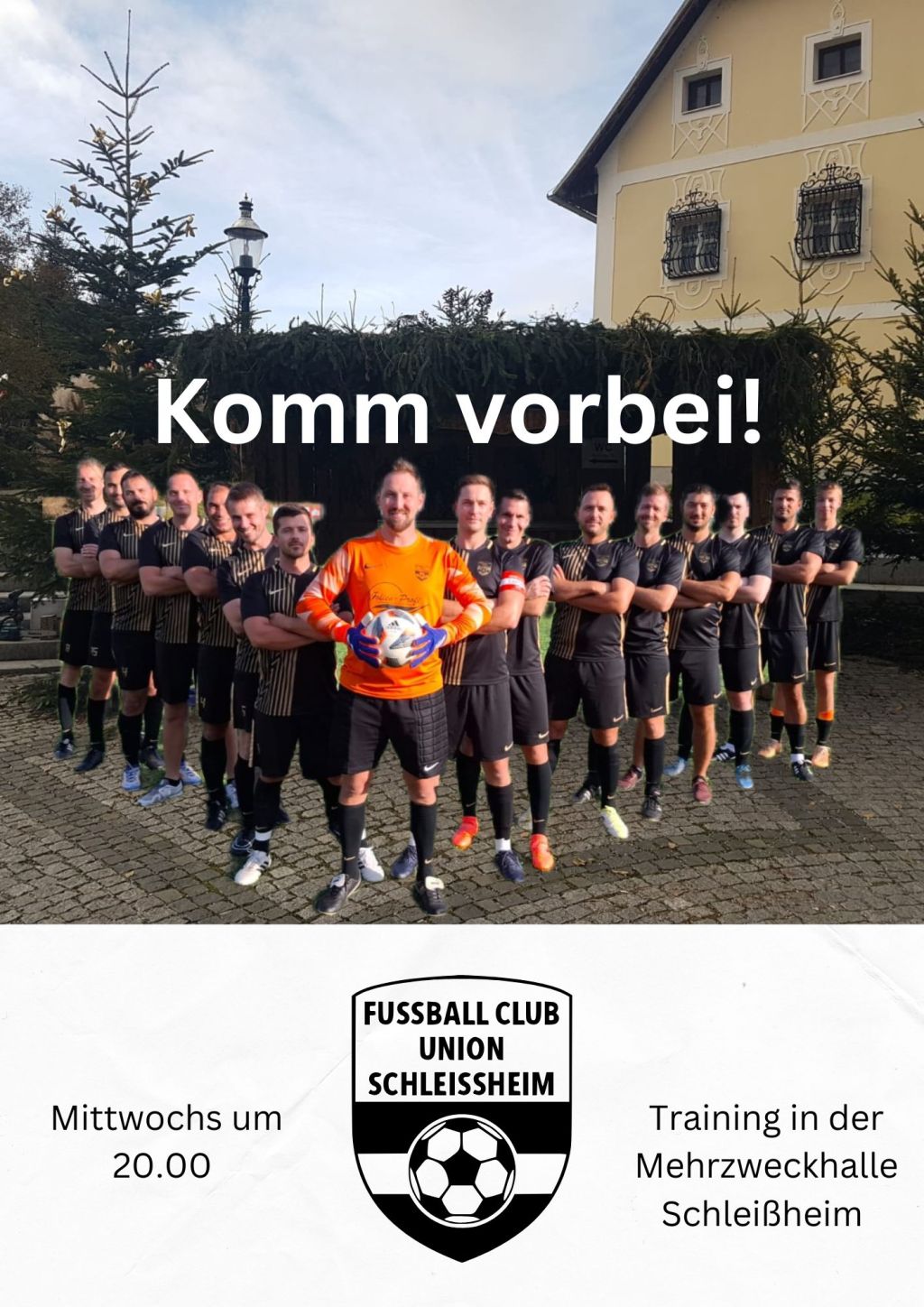 FC Union Schleißheim am Adventmarkt: Feier die Vorweihnachtszeit mit&nbsp;uns!