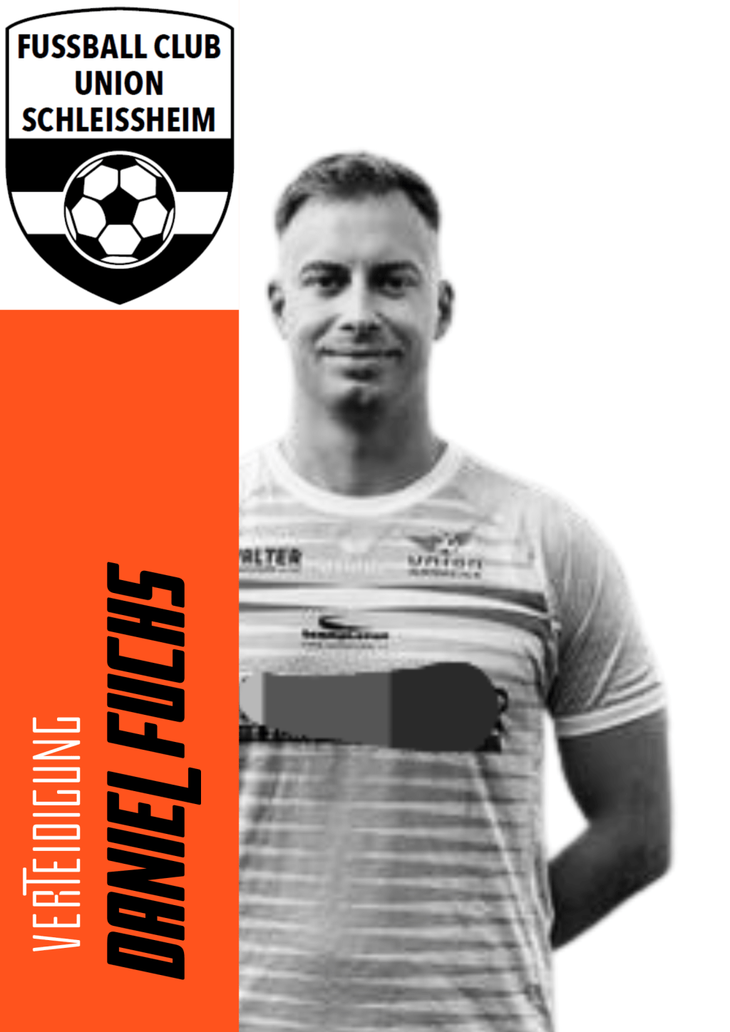 Daniel Fuchs verstärkt das Team des FC Union Schleißheim!