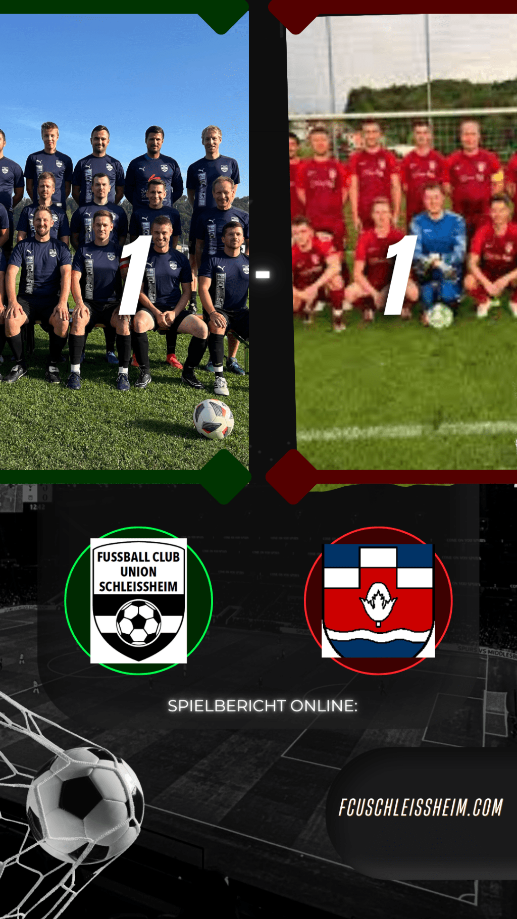 Spielbericht: FC Union Schleißheim vs. Union&nbsp;Nußbach