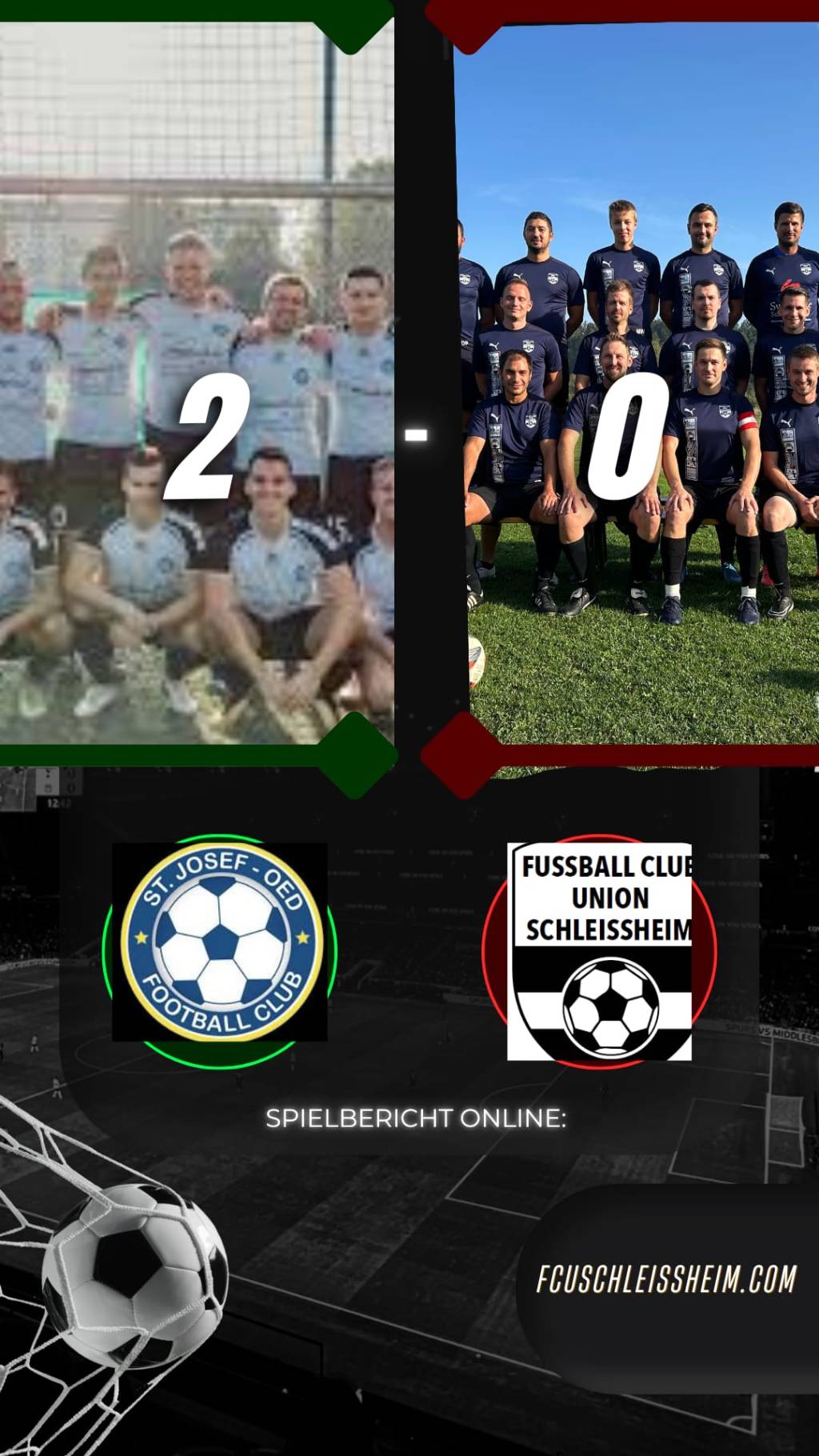 Spielbericht: St. Josef Oed – Union&nbsp;Schleißheim